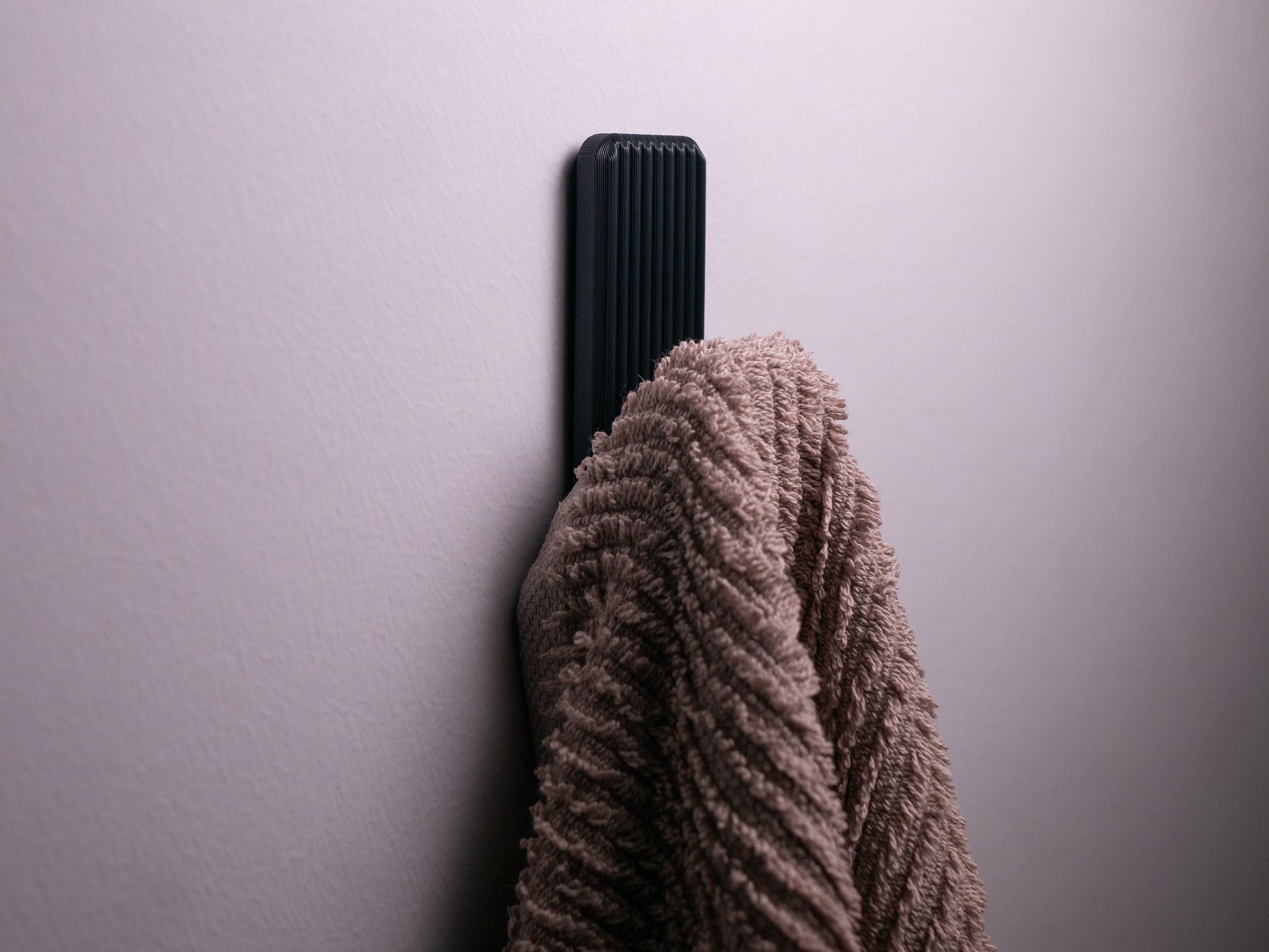 Modern Geribbelde Wandhaak / Handdoekhaak